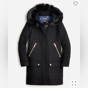 J. Crew New chateau parka in Italian stadium-cloth